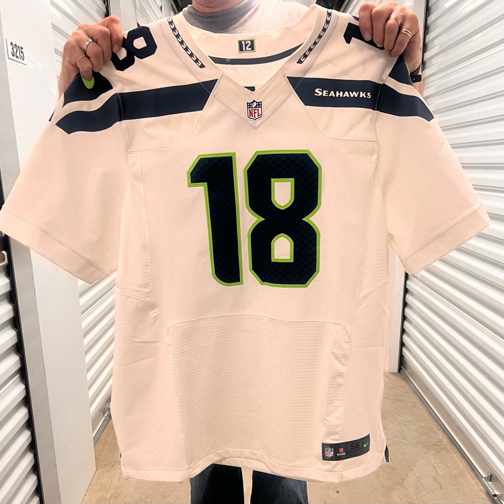 Nike Seattle Seahawks Sidney Rice #18 White Away style Jersey
